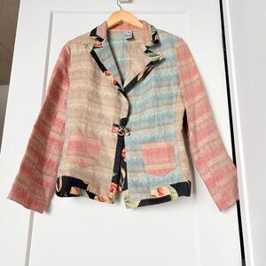 Refazenda 100% Linen Blazer – Unique - Size M, Made in Brazil